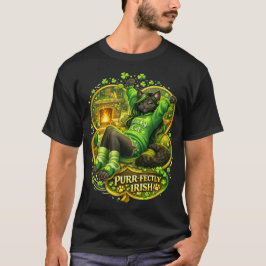 Purr-fekt irländsk t shirt