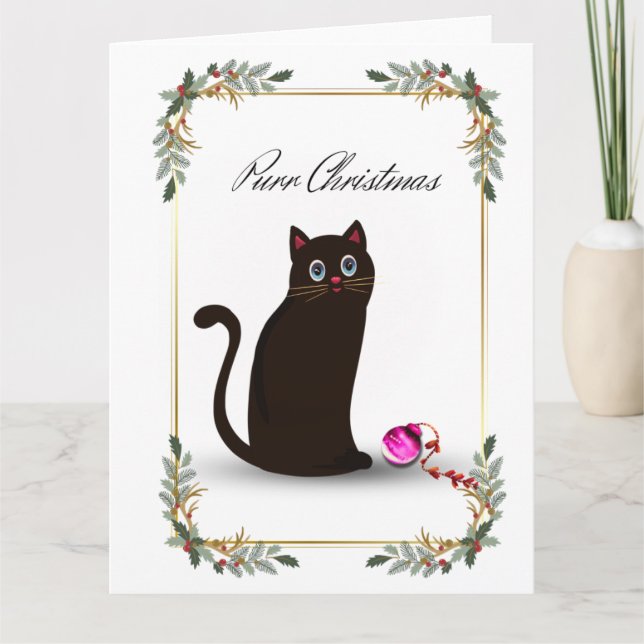 Purr-jul Kort (Framsida)