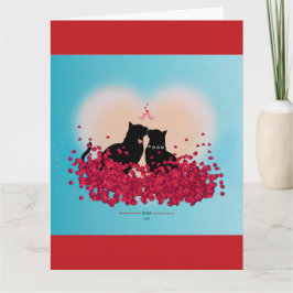 Purr Kärlek - Kiss Gift Bag Kort