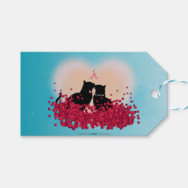 Purr Kärlek - Kiss Gift Bag Presentetikett