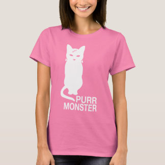 Purr Monster T-Shirt i Mörk Färg