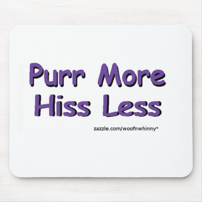 Purr more, HANS Less Musmatta (Framsidan)