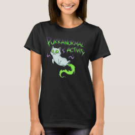 Purranoralt aktivitet Halloween Katt T Shirt