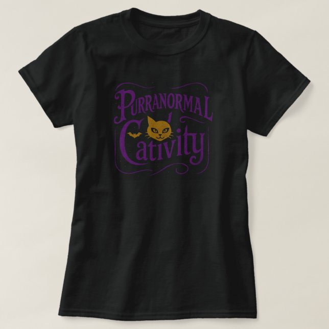 Purranormal aktivitet | BLACK ENDAST T Shirt (Design framsida)