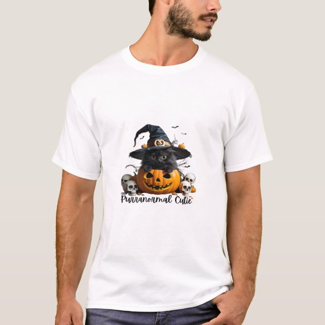 Purranormal Cutie Klassisk T-Shirt (Framsida)