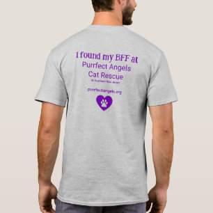 Purrfect Änglar Cat Rädding BFF Unisex Shirt (PACR T