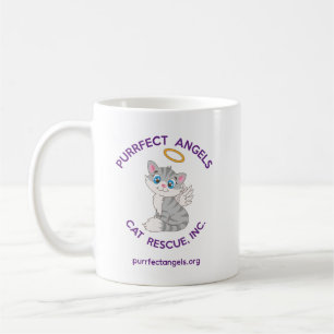 Purrfect Änglar Cat Rädding Mugg
