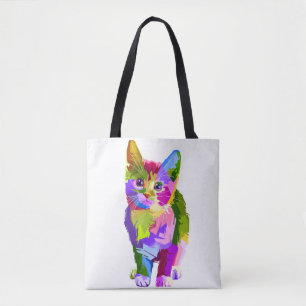 PurrFect-assistent Tote - för Cat Lovers överallt Tygkasse