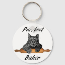 Purrfect Baker Cat Gifts galna katt dam