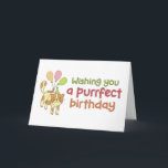 Purrfect Birthday Cute Lover Lover Funny Birthday Kort<br><div class="desc">Jag önskar dig en perfekt födelsedag. Lustigt,  humoristiskt och ibland sarkastiskt födelsedagskort för din familj och dina vänner. Hämta det här roligten till din speciella någon. Besök vår butik om du vill ha fler födelsedagskort för coolor.</div>