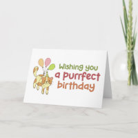 Purrfect Birthday Cute Lover Lover Funny Birthday