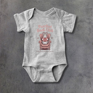 Purrfect Bok Klubb T Shirt