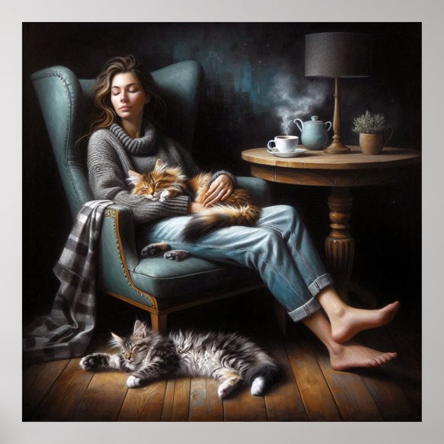 Purrfect Brew Poster (Framsidan)