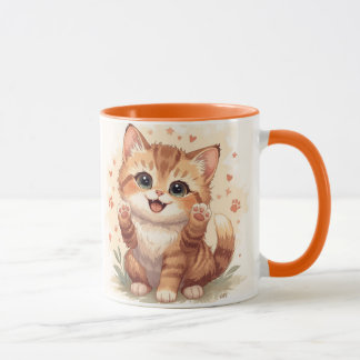 "Purrfect Cat Mugg: Twinkle & Play" Mugg