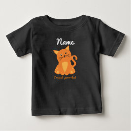 Purrfect-citat med Orange Kitten T Shirt