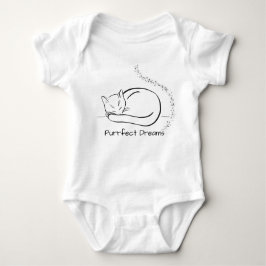 Purrfect Dreams - Cute Sleeping Art Desig T Shirt