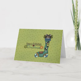 Purrfect jul - katt helgkort