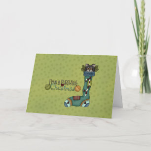 Purrfect jul - katt helgkort
