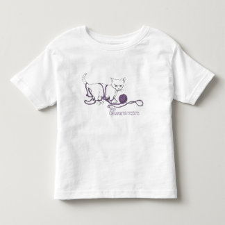PURRfect lekskjorta! Småbarnutslagsplats Tee Shirt
