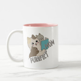 Purrfect Mamma-kaffe Mugg