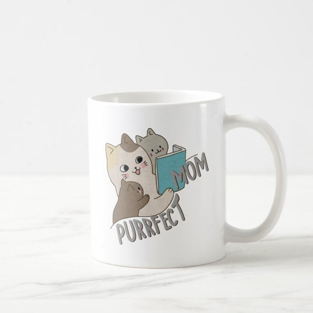 Purrfect Mamma Kaffemugg (Höger)