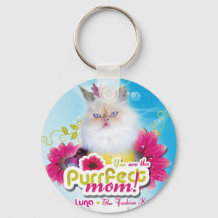 Purrfect mammanyckelring nyckelring