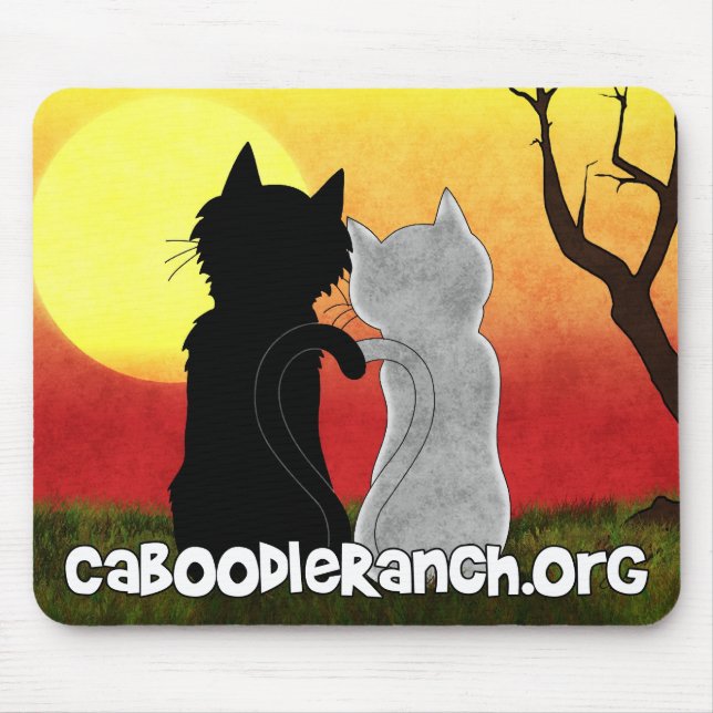 "Purrfect" Mousepad Musmatta (Framsidan)