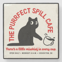 Purrfect Spill Cafe