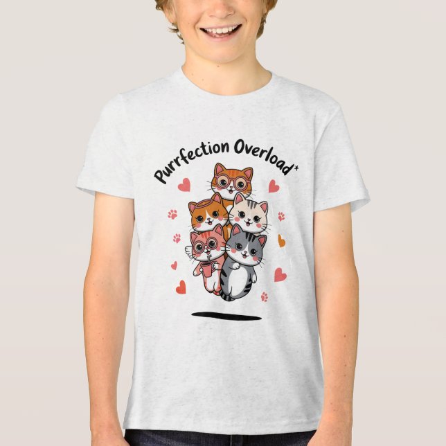 Purrfect Squad T Shirt (Framsida)