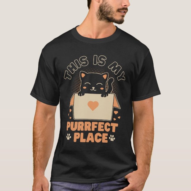 Purrfect Ställe T Shirt (Framsida)