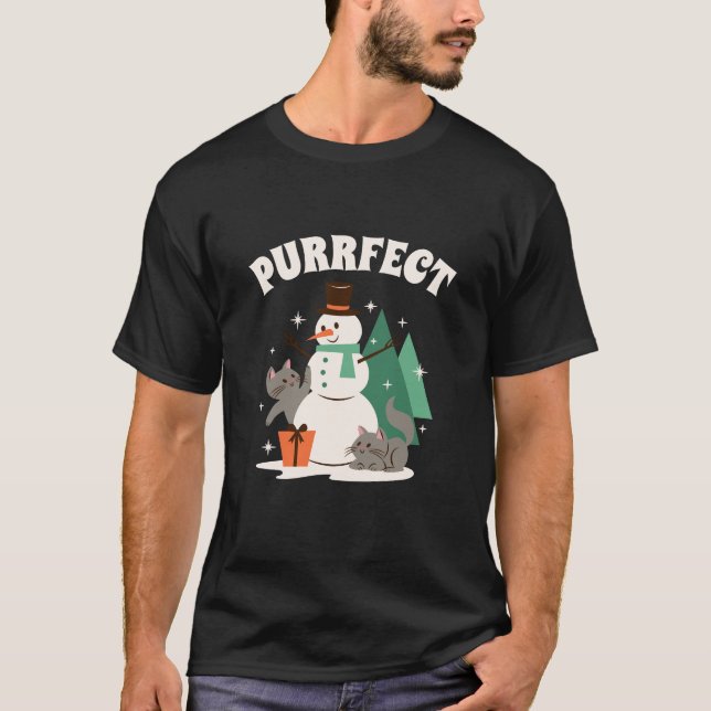 PURRFECT T SHIRT (Framsida)
