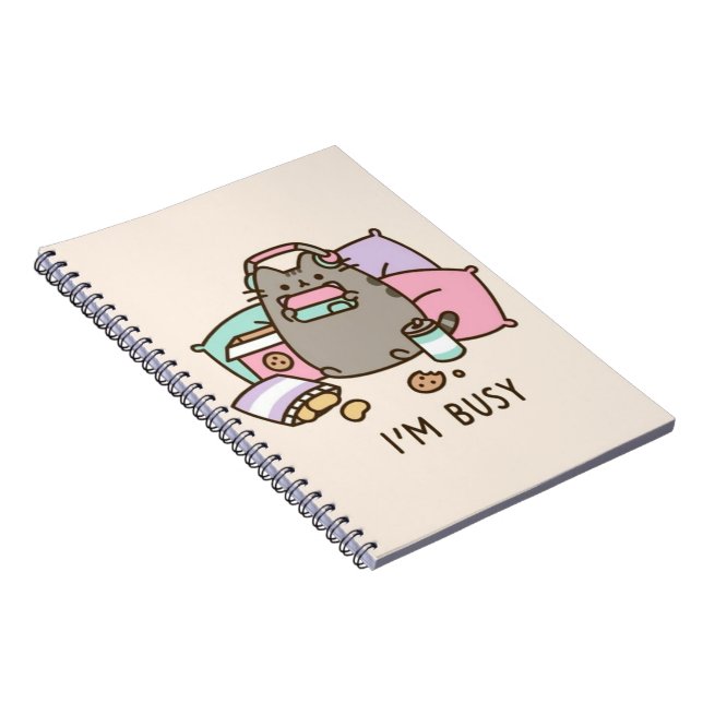 Purrfect Thought Notebook Anteckningsbok (Högra Sidan)