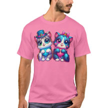 Purrfect tillsammans Valentines day Shirt
