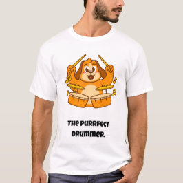 Purrfect-trumma/Funny Katt T Shirt