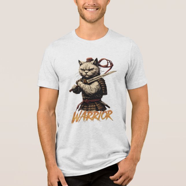 Purrfect Warrior T-Shirt (Framsida)