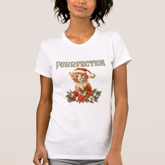 Purrfection T Shirt (Framsida)