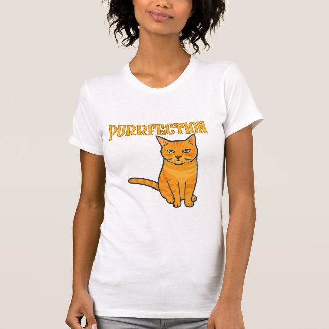 Purrfection T Shirt (Framsida)