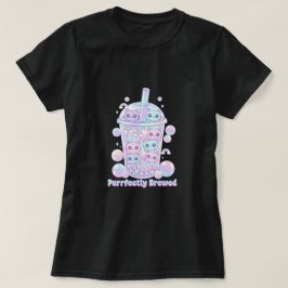 Purrfectly Brewed T Shirt