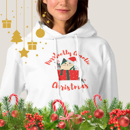 Purrfectly Chaotic Christmas Funny Holiday Cat T Shirt