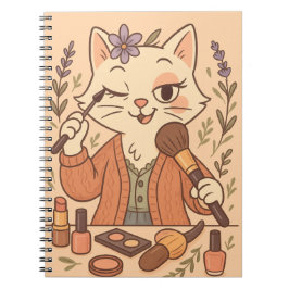 Purrfectly Messy Notes Anteckningsbok