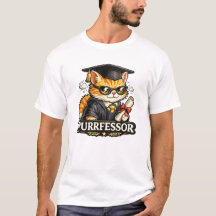 Purrfessor Kattlärare Examen Design