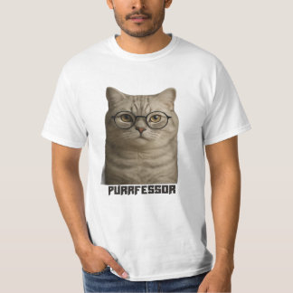 Purrfessor T Shirt