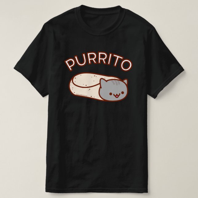 PURRITO Cat Burrito T-SHIRT (Design framsida)