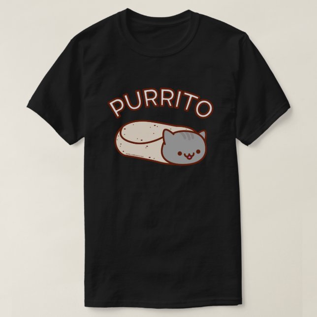PURRITO Cat Burrito T-SHIRT (Design framsida)