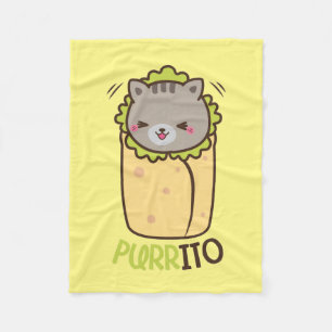 Purrito kattungeBurrito Fleecefilt