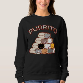 PURRITO PYRAMID Cat Burrito T Shirt