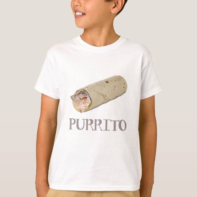 Purrito T-shirt (Framsida)