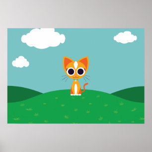 Purrl katten poster