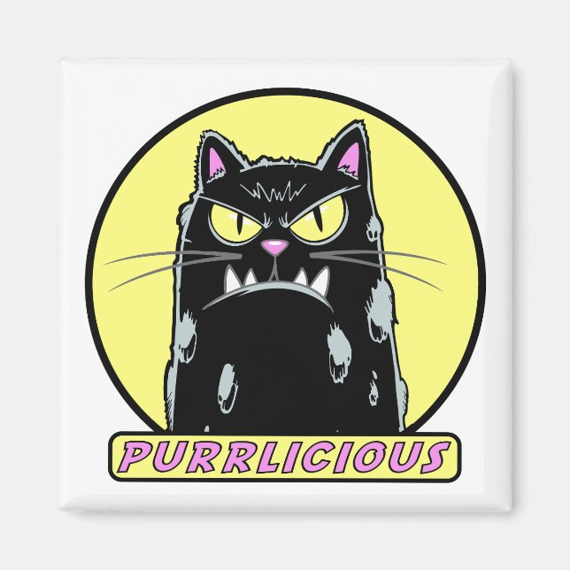 Purrlicious Magnet (Framsidan)