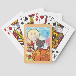 Purrrfect Autumn - Kids Art för CHOC Casinokort